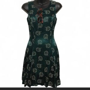 Paris Sport Club Satin Midi Vintage Dress Size 8 Rare!